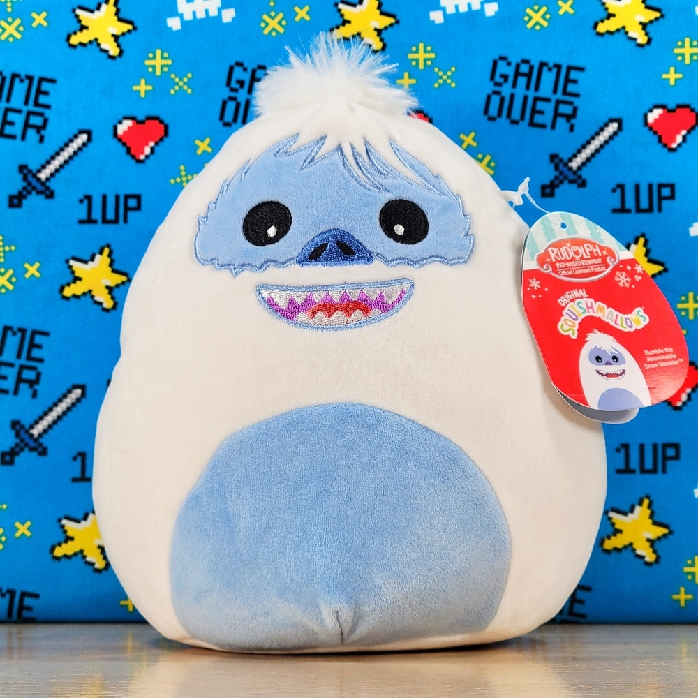 Squishmallow Bumble the Abominable Snow Monster 8" UltraSoft Christmas Plush NWT
